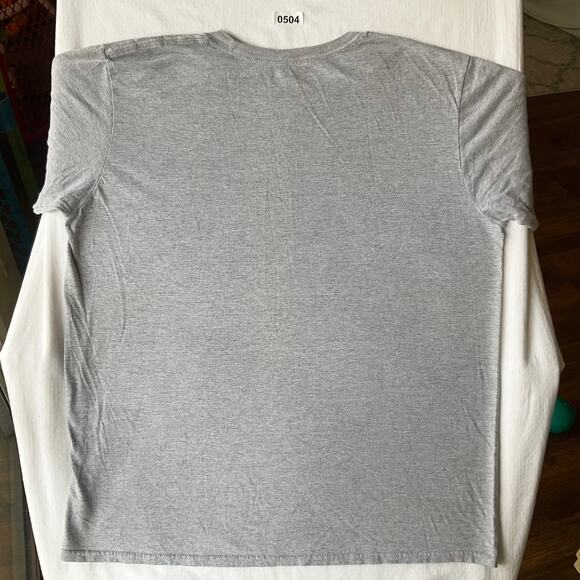 Hanna Banana Men short Sleeve Crewneck T-shirt size L, Gray, Tom & Jerry - Picture 7 of 7